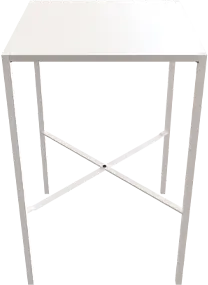 Kross Cocktail Table Regular White Frame