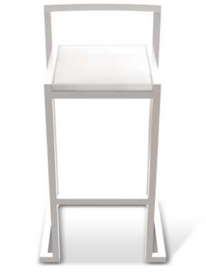 Stako Barstool White Frame