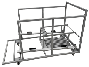 Carts for 12 Stako or Kurvo Cocktail Table