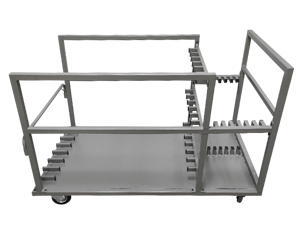 Cart for 8 Foldable Cocktail or Coffee Kross Tables